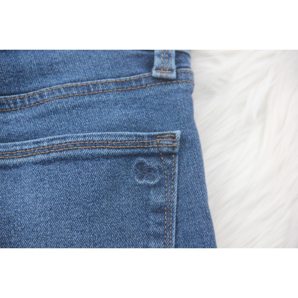 Jessica Simpson Women's Flare Jeans Size 6 Denim Stretch Medium Wash Western - Picture 10 of 15